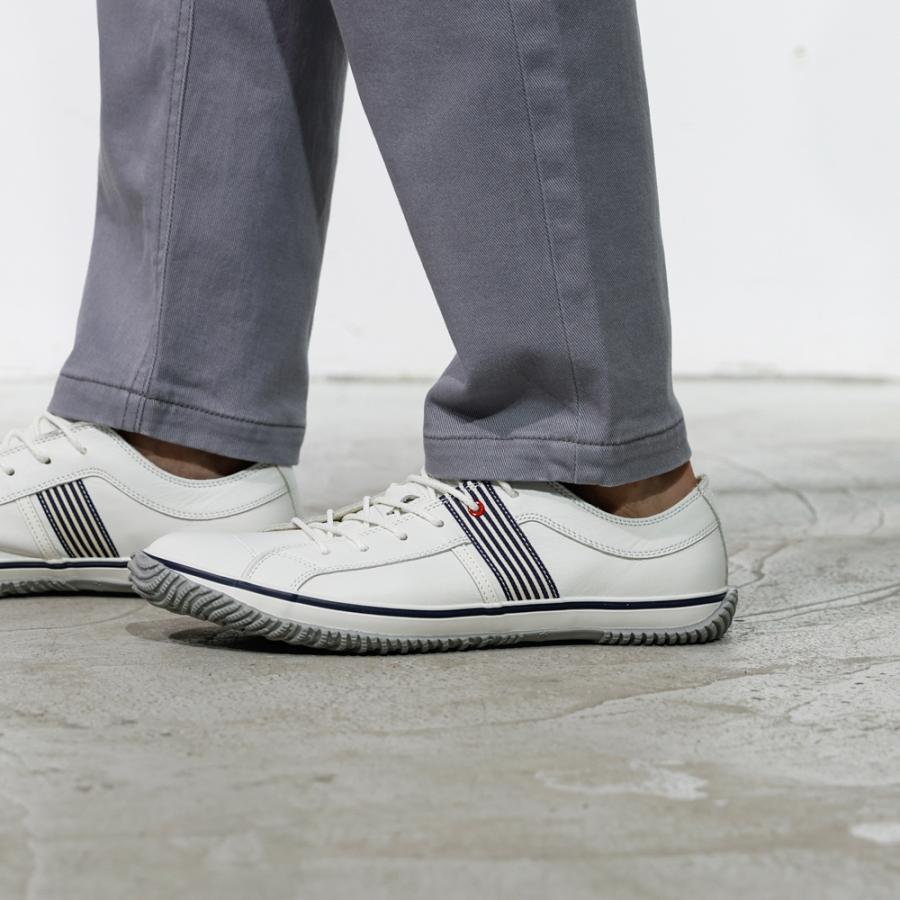 SPINGLE（スピングル） SP-168 White/Navy ホワイト/ネイビー メンズ 