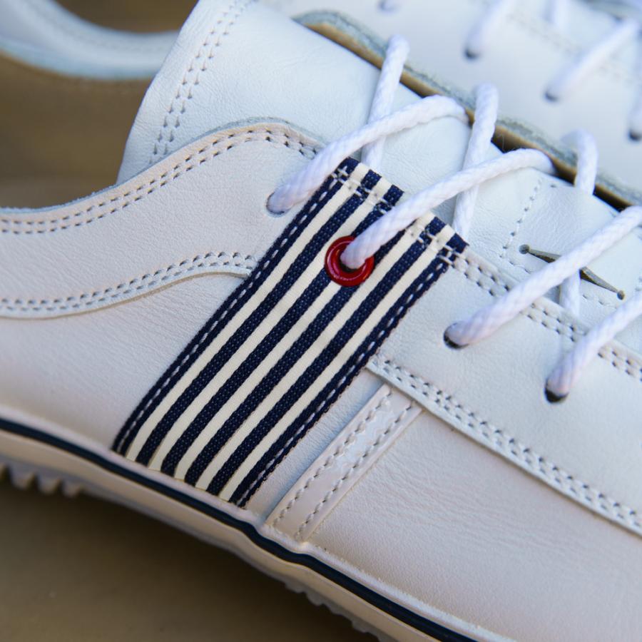 SPINGLE（スピングル） SP-168 White/Navy ホワイト/ネイビー メンズ 