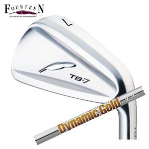 フォーティーン TB-7 5〜P ６本セット ダイナミックゴールド105（S） FOURTEEN（フォーティーン） TB-7 FORGED #6〜PW 5本組 ダイナミック