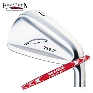 フォーティーン TB-7 FORGED #6〜PW 5本組 #6〜PW 5本組 N.S.PRO MODUS3 SYSTEM3 TOUR125 FOURTEEN 特注カスタム 2022年4月21日発売