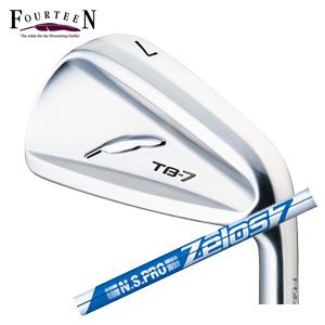 フォーティーン TB-7 FORGED #6〜PW 5本組 #6〜PW 5本組 N.S.PRO ZELOS 7 NSプロ ゼロスセブン 日本シャフト FOURTEEN 特注カスタム 2022年4月21日発売