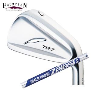 フォーティーン TB-7 FORGED #6〜PW 5本組 #6〜PW 5本組 N.S.PRO ZELOS 8 NSプロ ゼロスエイト 日本シャフト FOURTEEN 特注カスタム 2022年4月21日発売