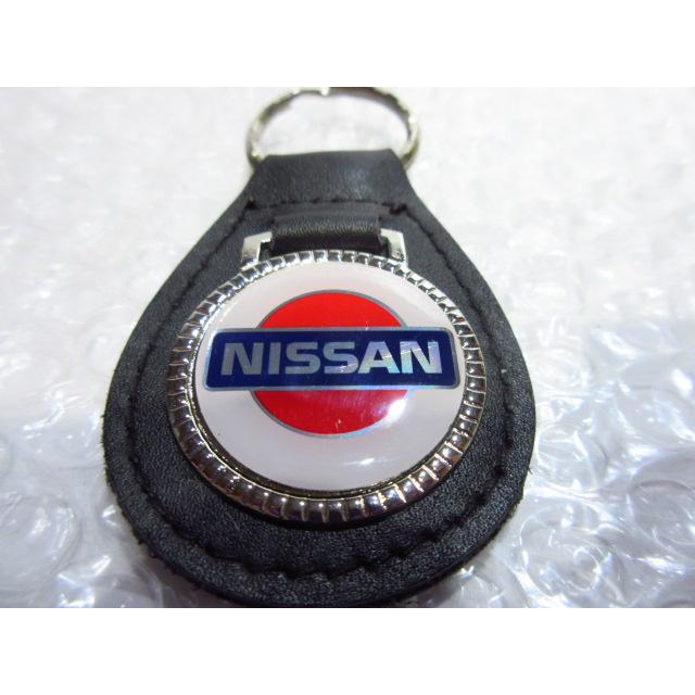 日産(旧ロゴ) 本皮キーホルダーS NISSAN【type4】 : スパイラルオート