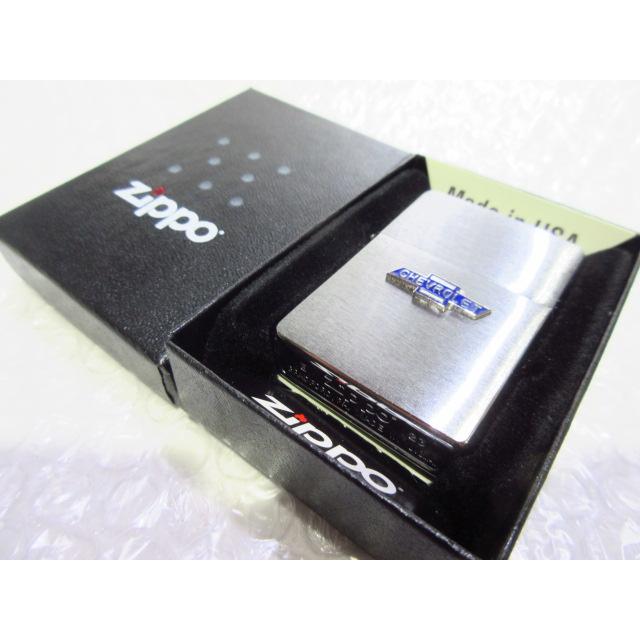 シボレー・ロゴ Zippo/シルバー ジッポライター CHEVROLET【type3