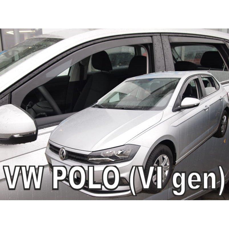 フォルクスワーゲン　シロッコ　ドア　バイザー VW ポロ/POLO(AW) ドアバイザーF＆Rset【Team HEKO/ヘコ製