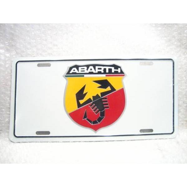 フィアット/アバルト エンブレム＆ロゴプレート ABARTH : スパイラル