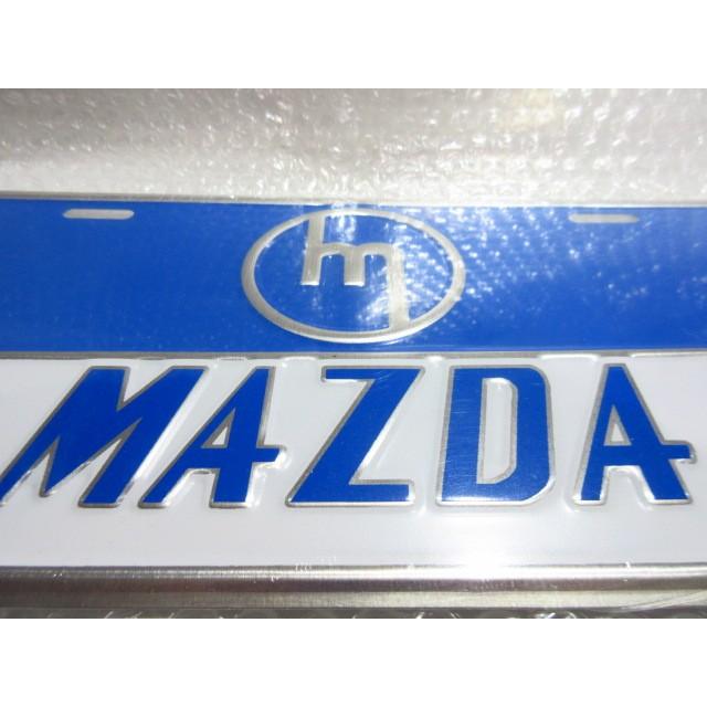 MAZDA旧ロゴライセンスプレート マツダ 旧エンブレム・ロゴプレート MAZDA : スパイラルオート - 通販