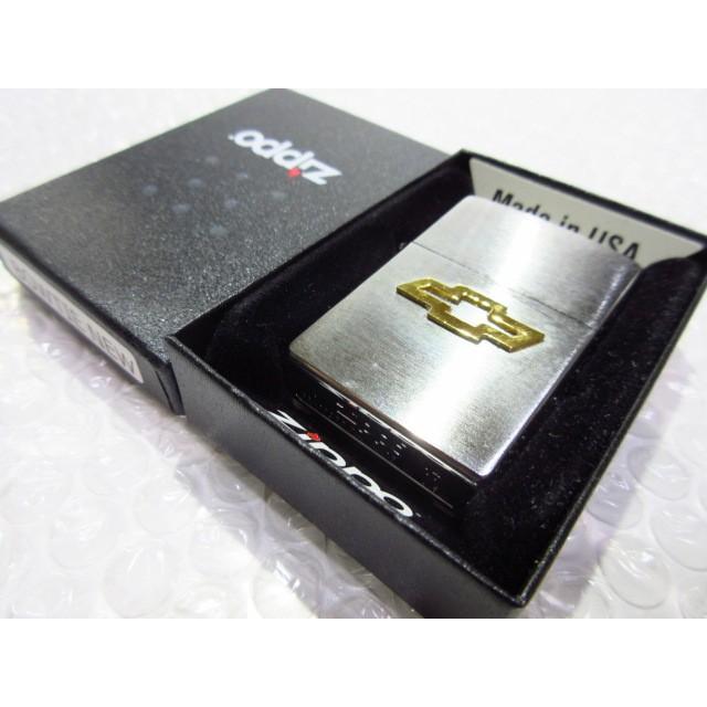 シボレー・ボウタイ Zippo/シルバー ジッポライター CHEVROLET BOWTIE