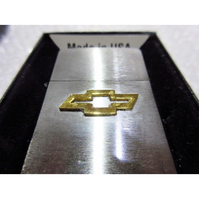 シボレー・ボウタイ Zippo/シルバー ジッポライター CHEVROLET BOWTIE