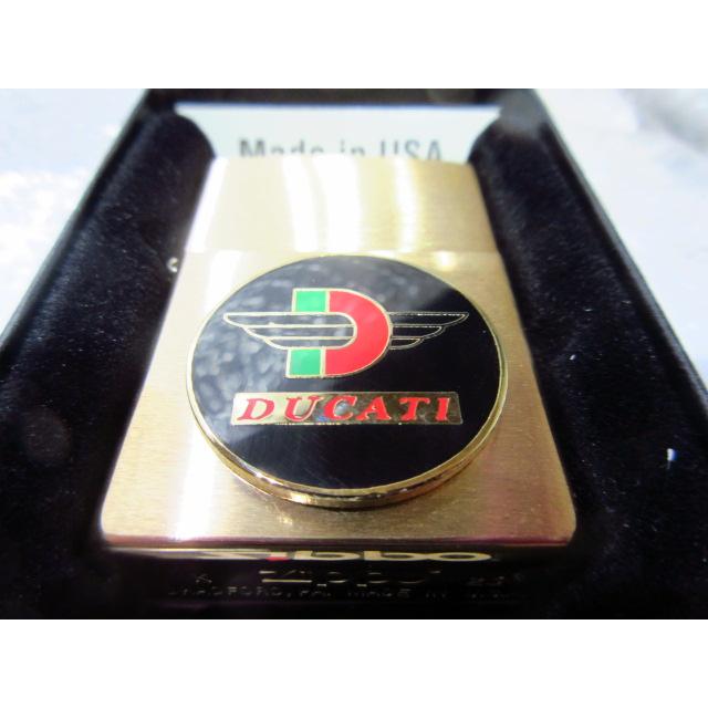 ドゥカティ/DUCATI Zippo/真鍮製ジッポライター DUCATI【type2 