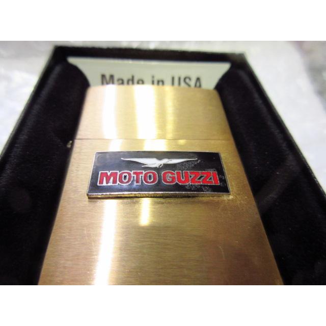 モトグッチ ジッポライター/Zippo 真鍮製 MOTO GUZZI【type2