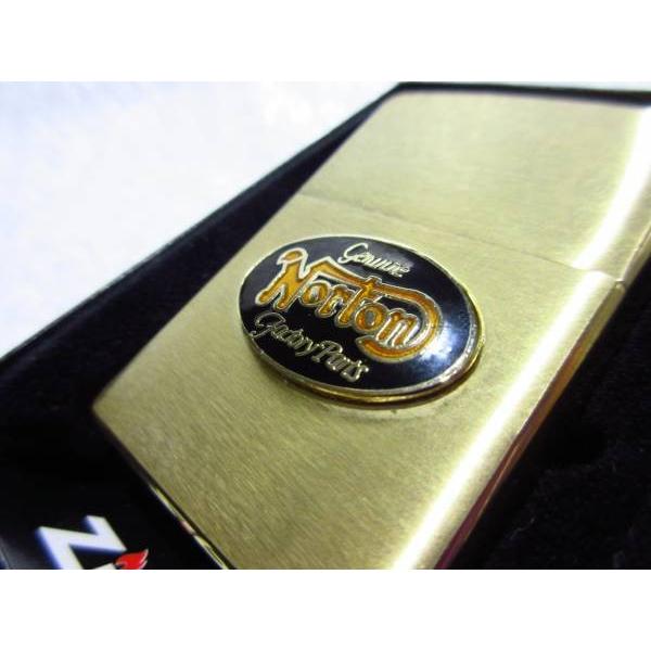 ノートン Zippon ジッポライター/真鍮製 NORTON 【GOLD】 : スパイラル