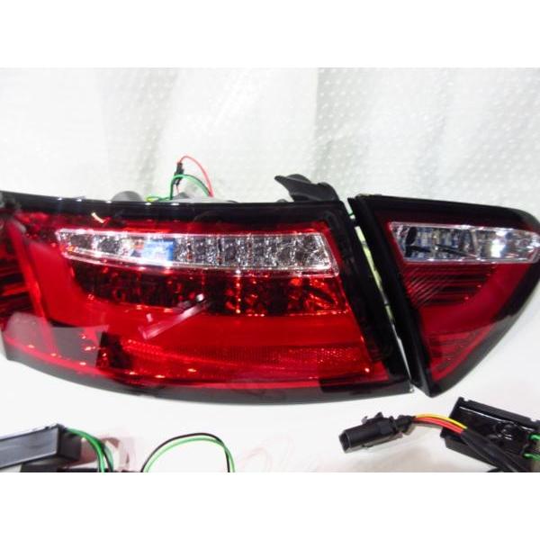 アウディ/AUDI A5(8T)/クーペ クリスタル・LEDテール 【ZONE Racing