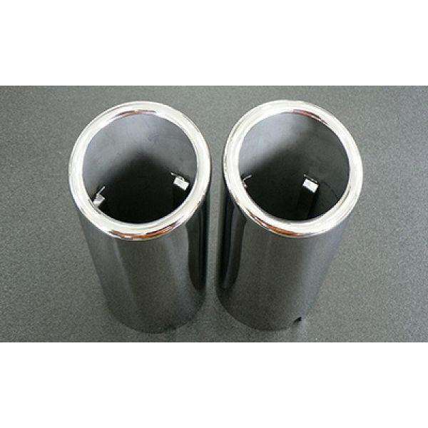 VW ゴルフ6/ゴルフ7/シロッコ マフラーカッター/ステンレス【m+/キザス