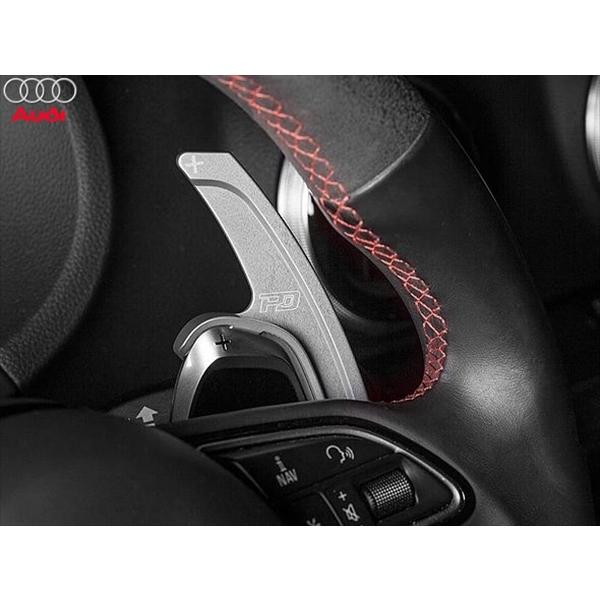 LEYO motorsport PD アルミパドルシフター/Audi TT8S AUDI TT/TTS(8S:FV) RS3(8V)/RS5(F5) アルミパドルシフター【PD/LEYO