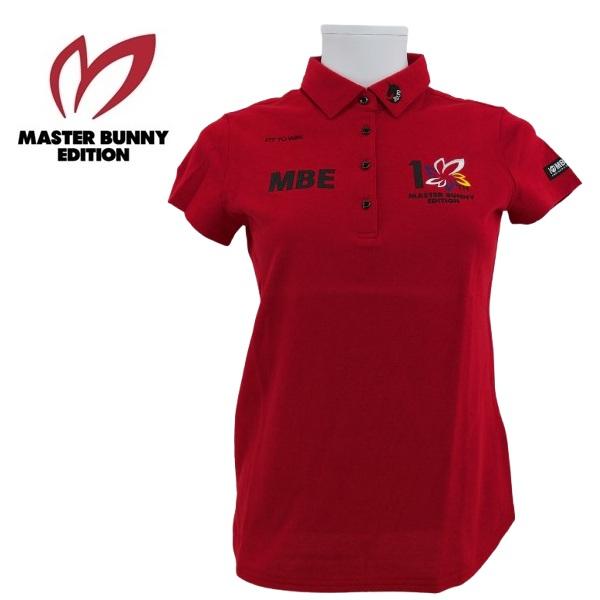 マスターバニーエディション レディース 10THアニバーサリー 半袖ポロシャツ MASTER BUNNY EDITION 759-0260502 | MASTER BUNNY EDITION