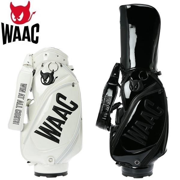 ワック ゴルフ キャディバッグ UNISEX エナメルキャディバッグ WAAC 072234800 | WAAC