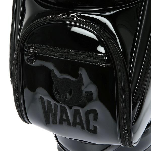 ワック ゴルフ キャディバッグ UNISEX エナメルキャディバッグ WAAC 072234800 | WAAC | 13