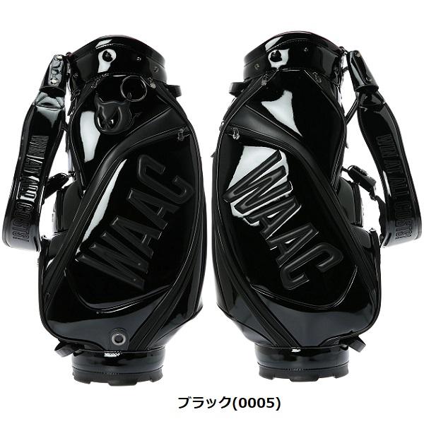 ワック ゴルフ キャディバッグ UNISEX エナメルキャディバッグ WAAC 072234800 | WAAC | 02