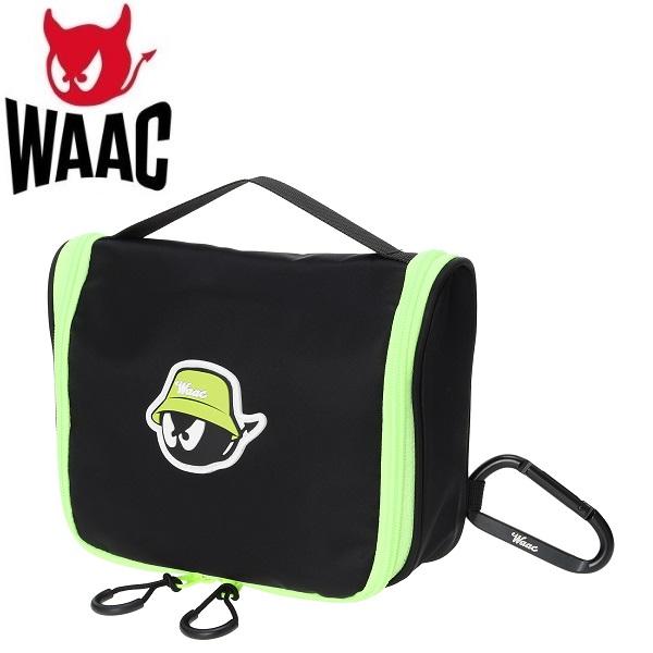 ワック ゴルフ ポーチ UNISEX オーガナイザー ブラック 2025年発売 WAAC 072252822 | WAAC