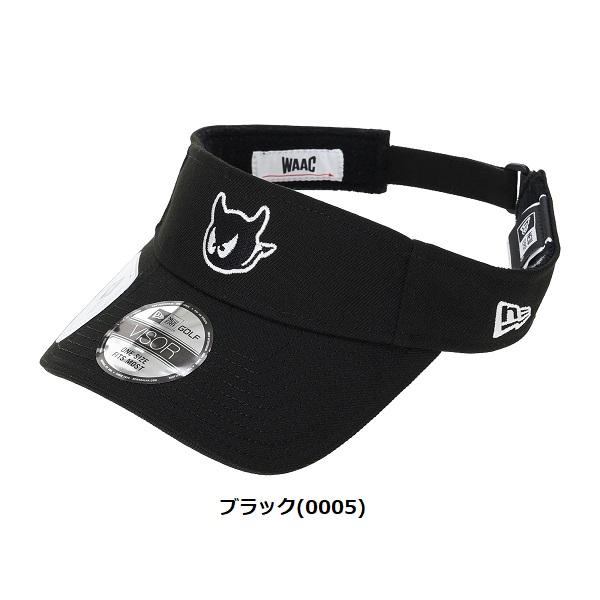 ワック ゴルフ バイザー UNISEX NEW ERA マーカー付バイザー メンズ レディース 2025年発売 WAAC 072252831 | WAAC | 02