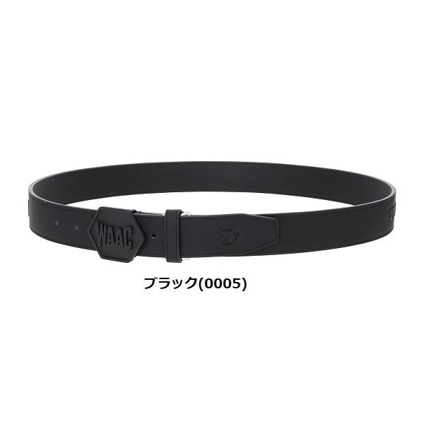ワック ゴルフ ベルト MEN ロゴバックルベルト WAAC 072252880 | WAAC | 02