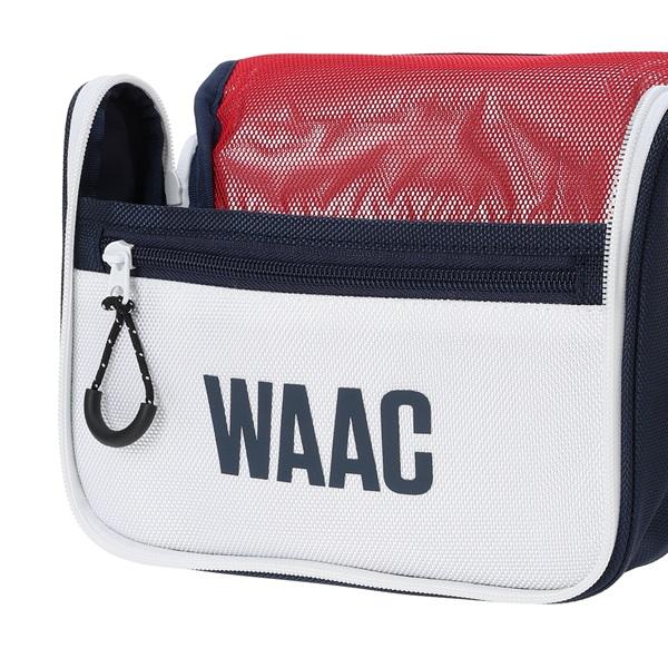 ワック ゴルフ ポーチ オーガナイザー ネイビー 2026年発売 WAAC 072262822 | WAAC | 08