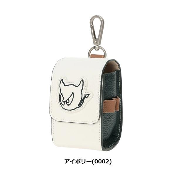 ワック ゴルフ ボールケース UNISEX Grainy Synthetic Leather  ボールポーチ 2026年発売 WAAC 072262870 | WAAC | 01