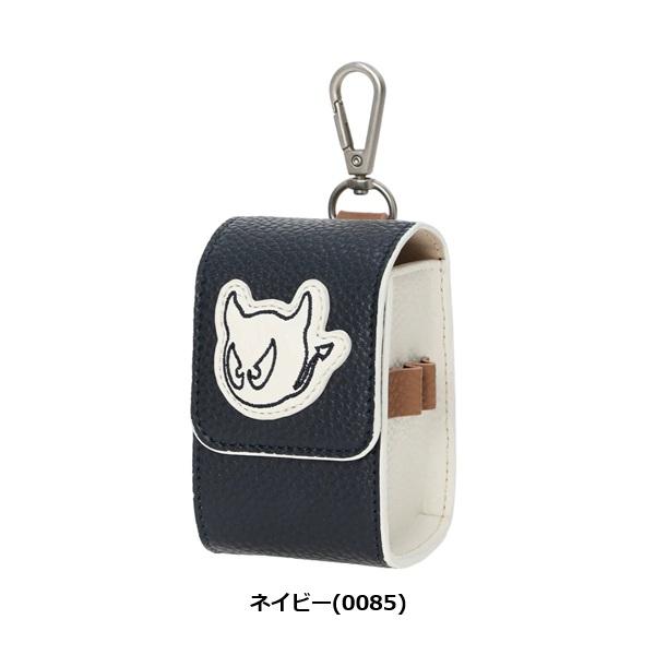 ワック ゴルフ ボールケース UNISEX Grainy Synthetic Leather  ボールポーチ 2026年発売 WAAC 072262870 | WAAC | 02