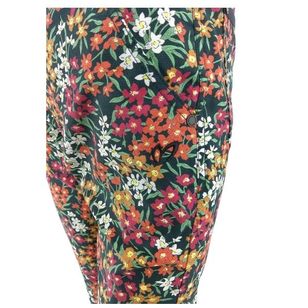 マスターバニーエディション レディース  花柄ストレッチ テーパード パンツ MASTER BUNNY EDITION 759-1131356 | MASTER BUNNY EDITION | 05