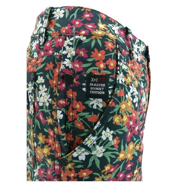 マスターバニーエディション レディース  花柄ストレッチ テーパード パンツ MASTER BUNNY EDITION 759-1131356 | MASTER BUNNY EDITION | 06