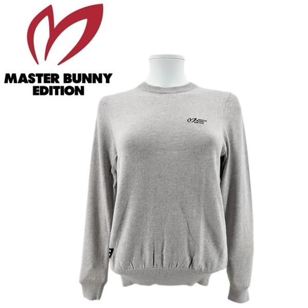 マスターバニーエディション レディース カシミヤ混 天竺 クルーネックニット プルオーバー MASTER BUNNY EDITION 759-1170152 | MASTER BUNNY EDITION
