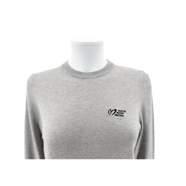 マスターバニーエディション レディース カシミヤ混 天竺 クルーネックニット プルオーバー MASTER BUNNY EDITION 759-1170152 | MASTER BUNNY EDITION | 02