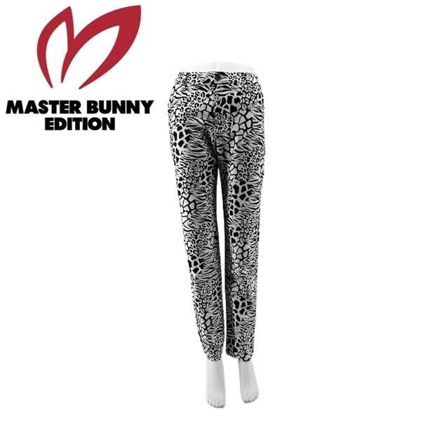 マスターバニーエディション レディース スエードストレッチアニマルプリント パンツ MASTER BUNNY EDITION 759-1231012 | MASTER BUNNY EDITION