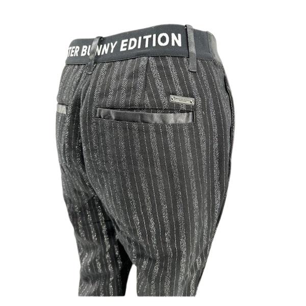 マスターバニーエディション レディース ラメストライプ タックテーパード パンツ MASTER BUNNY EDITION 759-1231910 | MASTER BUNNY EDITION | 06
