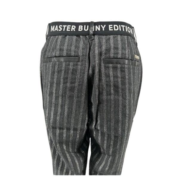 マスターバニーエディション レディース ラメストライプ タックテーパード パンツ MASTER BUNNY EDITION 759-1231910 | MASTER BUNNY EDITION | 08