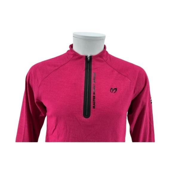 マスターバニーエディション メンズ シャツ 長袖ハーフジップミニチェック柄シャツ MASTER BUNNY EDITION 758-1266901 | MASTER BUNNY EDITION | 02