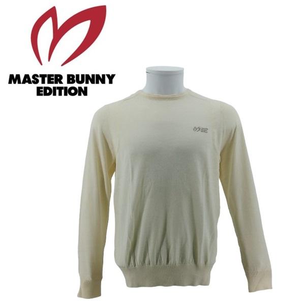 マスターバニーエディション メンズ ニット シルク混天竺 ニット MASTER BUNNY EDITION 758-1270901 | MASTER BUNNY EDITION