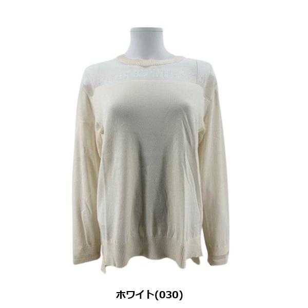 マスターバニーエディション レディース シルク混天竺 クルーネック ニット MASTER BUNNY EDITION 759-1270902 | MASTER BUNNY EDITION | 01