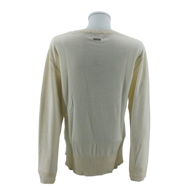 マスターバニーエディション レディース シルク混天竺 クルーネック ニット MASTER BUNNY EDITION 759-1270902 | MASTER BUNNY EDITION | 03