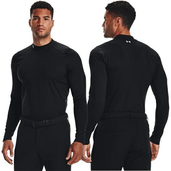 アンダーアーマー ゴルフ アンダーウェア  UA コールドギア インフラレッド フィッティド モック長袖アンダーシャツ UNDER ARMOUR  1366269 | UNDER ARMOUR | 03