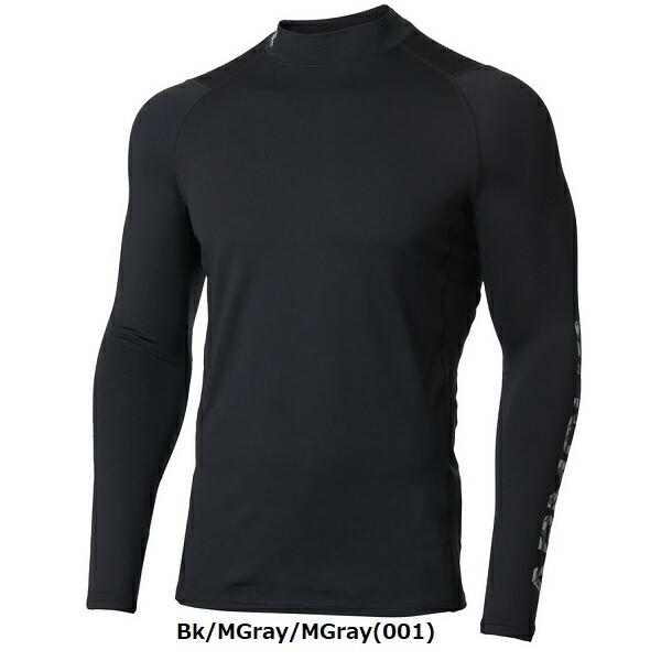 アンダーアーマー ゴルフ アンダーウェア  UAコールドギア フィッティド ロングスリーブ モック シャツ 〈カモ テキスト〉 UNDER ARMOUR   1375336 | UNDER ARMOUR | 01