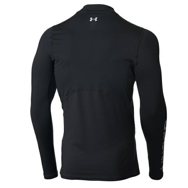 アンダーアーマー ゴルフ アンダーウェア  UAコールドギア フィッティド ロングスリーブ モック シャツ 〈カモ テキスト〉 UNDER ARMOUR   1375336 | UNDER ARMOUR | 04