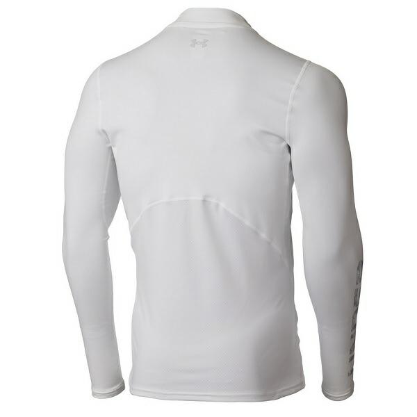 アンダーアーマー ゴルフ アンダーウェア  UAコールドギア フィッティド ロングスリーブ モック シャツ 〈カモ テキスト〉 UNDER ARMOUR   1375336 | UNDER ARMOUR | 06