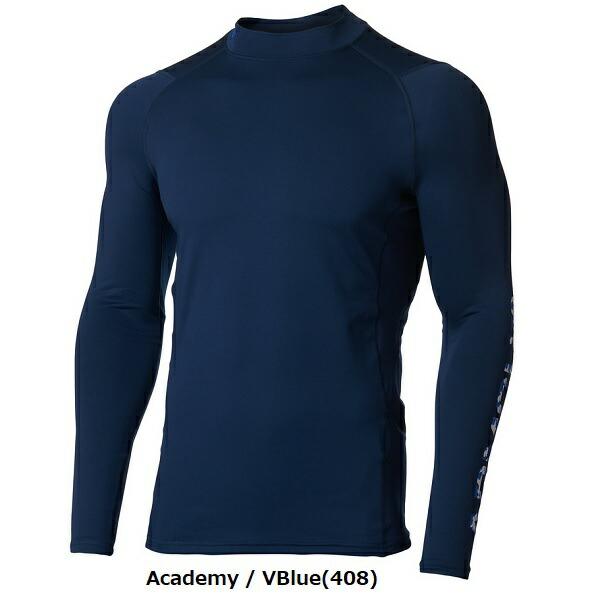 アンダーアーマー ゴルフ アンダーウェア  UAコールドギア フィッティド ロングスリーブ モック シャツ 〈カモ テキスト〉 UNDER ARMOUR   1375336 | UNDER ARMOUR | 03