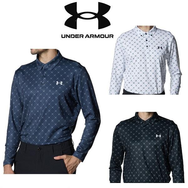 アンダーアーマー ゴルフ メンズ シャツ UAプレイオフ デュース ロングスリーブ ポロ UNDER ARMOUR 1381280 【2023年秋冬モデル】 | UNDER ARMOUR