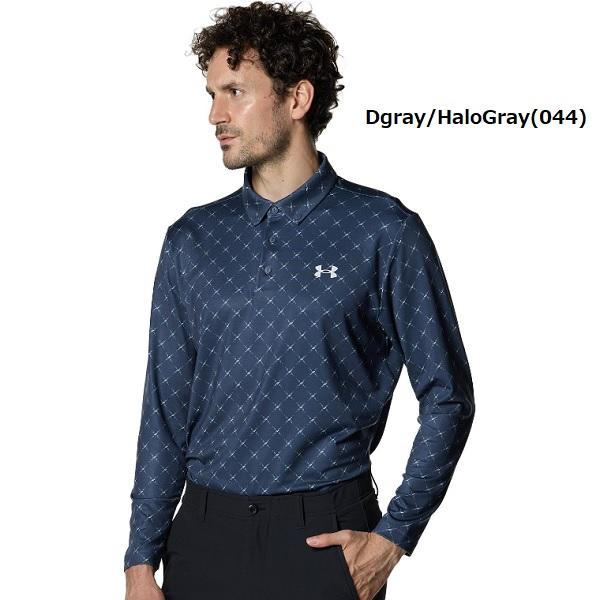 アンダーアーマー ゴルフ メンズ シャツ UAプレイオフ デュース ロングスリーブ ポロ UNDER ARMOUR 1381280 【2023年秋冬モデル】 | UNDER ARMOUR | 02