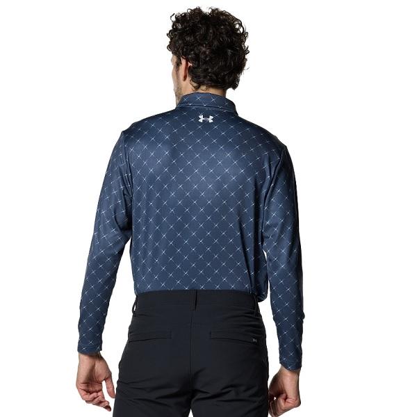 アンダーアーマー ゴルフ メンズ シャツ UAプレイオフ デュース ロングスリーブ ポロ UNDER ARMOUR 1381280 【2023年秋冬モデル】 | UNDER ARMOUR | 06