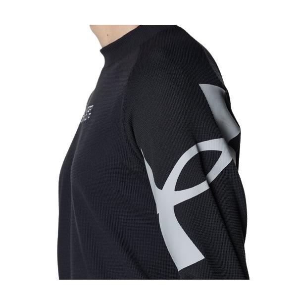 アンダーアーマー ゴルフ メンズ シャツ UAワッフル ロングスリーブ モックネック シャツ UNDER ARMOUR 1381281【2023年秋冬モデル】 | UNDER ARMOUR | 05