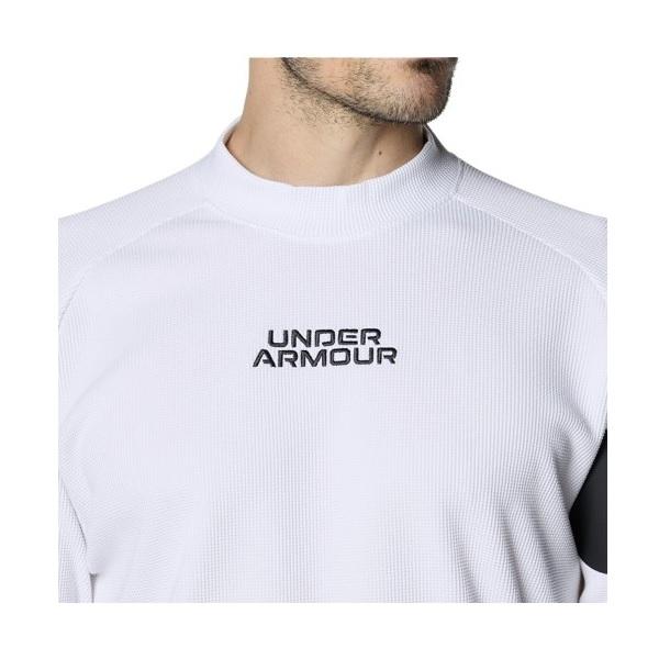 アンダーアーマー ゴルフ メンズ シャツ UAワッフル ロングスリーブ モックネック シャツ UNDER ARMOUR 1381281【2023年秋冬モデル】 | UNDER ARMOUR | 07